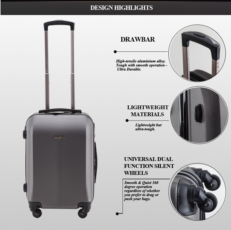 20 inch suitcase in cm